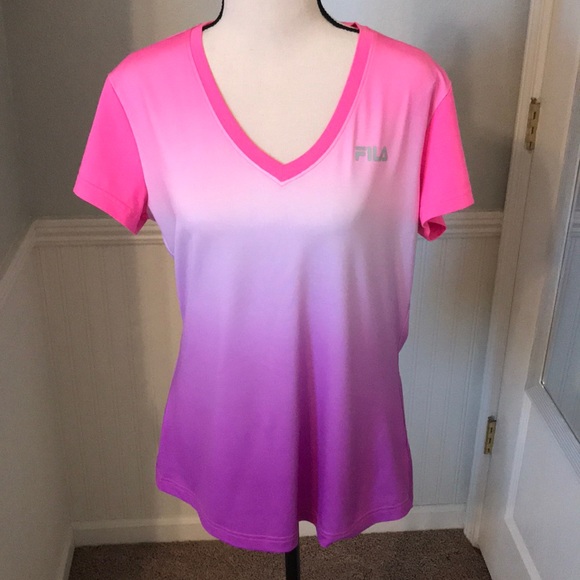 Fila Tops - 3/$25 Fila | sport performance ombré shirt